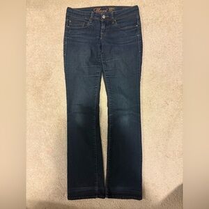 Mavi Women's Deep Indigo Boot Cut Jeans